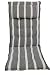 Produktbild Sun Garden Hochlehnerauflagen mit abnehmbarem Kopfpolster Dessin INCO 20538-615 Maße ca.118x50x7,5 cm Farbe: Beige (Taupe) mit Streifen Natur
