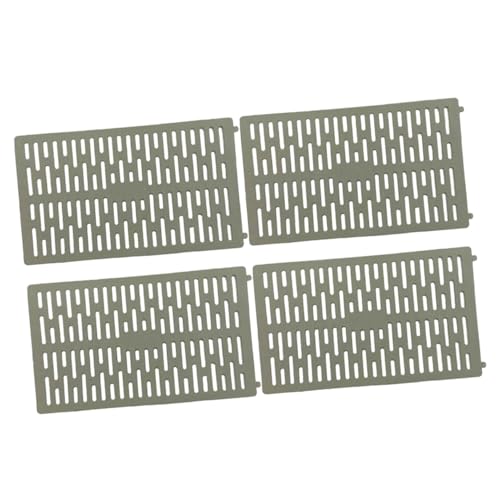 DOITOOL 4個 プラスチック製頑丈樹皮保護カバー 防虫ネット兼用ツリーガード 耐久性抜群で鳥獣害 剪定機 芝刈り機から果樹や植物を屋内外保