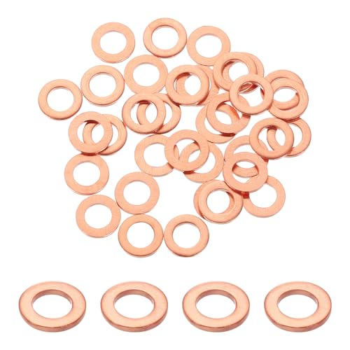 uxcell 75 rondelles M5 cuivre 5x9x1mm