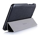 HP Stream 7 Case - ProCase SlimSnug Case for HP Stream 7 Tablet 5701, Ultra Slim and light, Hard Shell Cover, with Stand, Exclusive for HP Stream 7 (Black)