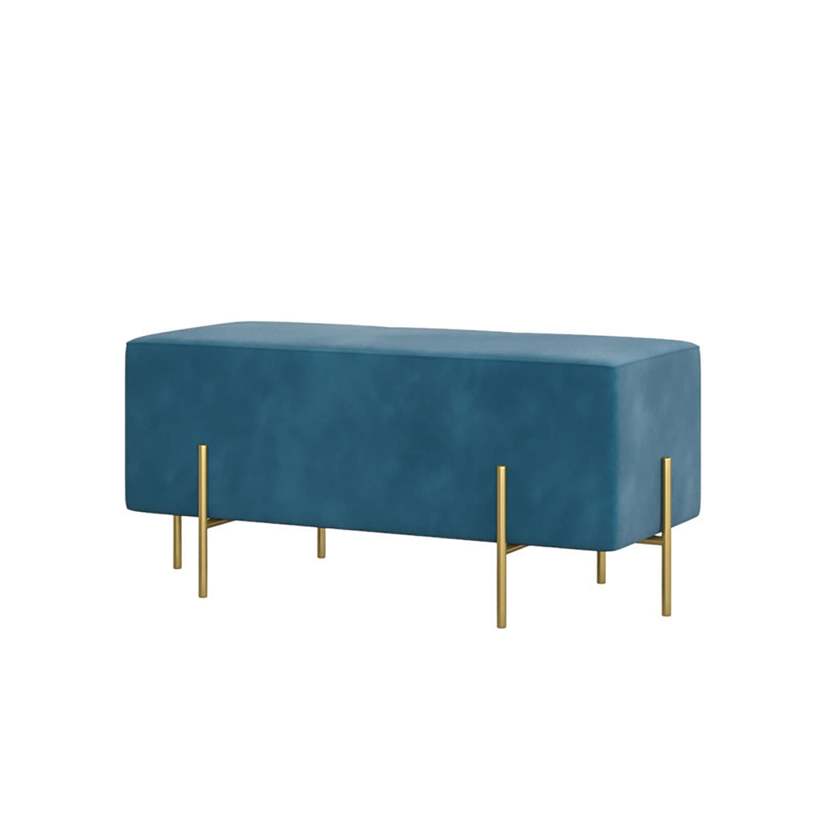 Banc de canapé long en velours pour créer un salon chaleureux