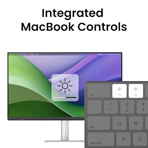 Image of BenQ MA320UG 32 inch 4K 120Hz Nano Gloss Monitor for Mac, Dual Thunderbolt 4 96W /15W, Mac Color, Daisy Chain, KVM, Brightness & Volume Control on Mac, Height & Tilt Adjustment, P3 Color Gamut