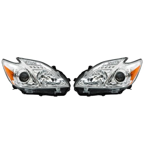 labwork Headlight Assembly Replacement for Prius 2012-2015 Left Driver and Right Passenger Side Headlamps 8113047520 8117047520 TO2518134C TO2519134C