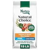 Nutro Natural Choice Large Breed Puppy Food, Dry Dog Food, Chicken & Brown Rice Recipe, 13 lb. Bag