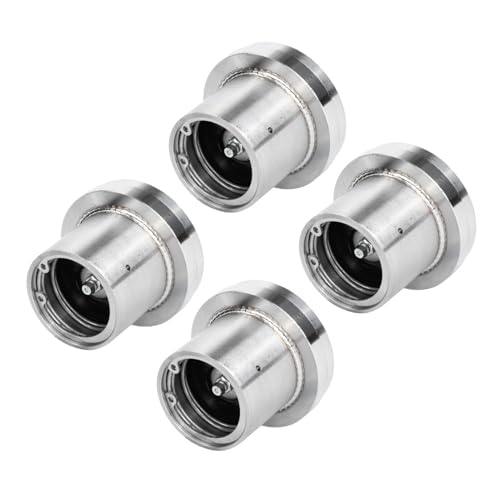 4 bujes de rodamiento en acero inoxidable de 2,717 pulgadas para proteger remolques