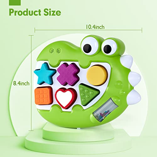 1 Year Old Toys For Boys Girls - Light Up Shape Sorter Musical Toys For Toddlers 1-3 - Montessori Toys For 1 Year Old Boy Gifts - Toddler Learning Toys Ages 1-2 - One Year Old Boy 1St Birthday Gift #TOP7