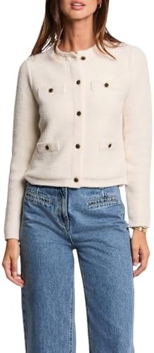 Morgan Damen 252-mvic Weste, Elfenbein M, Medium