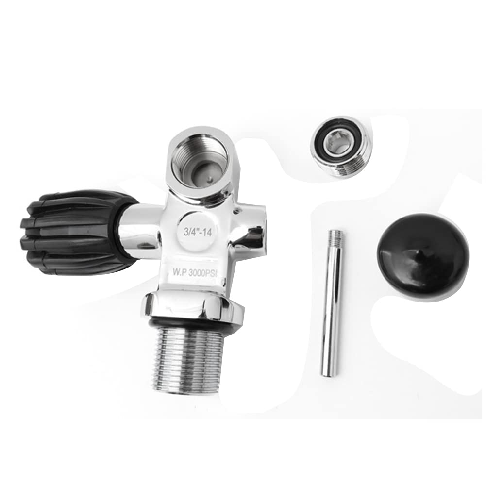 3000 Psi 250 Bar 3/4-14 NPS Hochdruck-Tauch-Tankventil, Zylinder-Reduzierventil, Zubehör