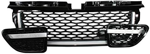 RC Trading Grille and Side Air Vents Black Silver Compatible For 06-09 Range Rover Sport AB2B