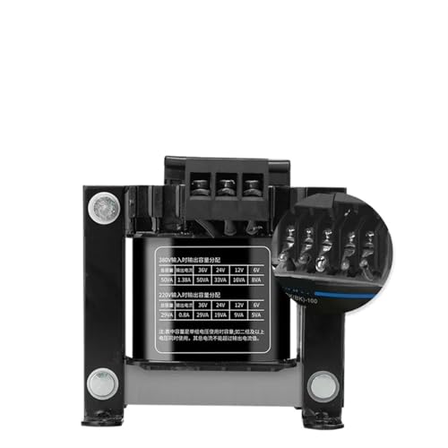 Transformateur d'isolement NDK-50VA 380V vers 220V monophasé pour tension de commande 50W