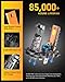 Termitor 𝐁𝐫𝐢𝐠𝐡𝐭𝐞𝐬𝐭-𝐆𝐞𝐧 H7/H7LL Bulbs, 𝟕𝟎𝟎𝟎𝟎𝐋𝐌 𝟏𝟑𝟎𝟎% Brighter, Truly Plug and Play H7 Light Bulbs, 6500K Cool White, CAN-Bus Ready, No extra Adapter Required, Pack of 2