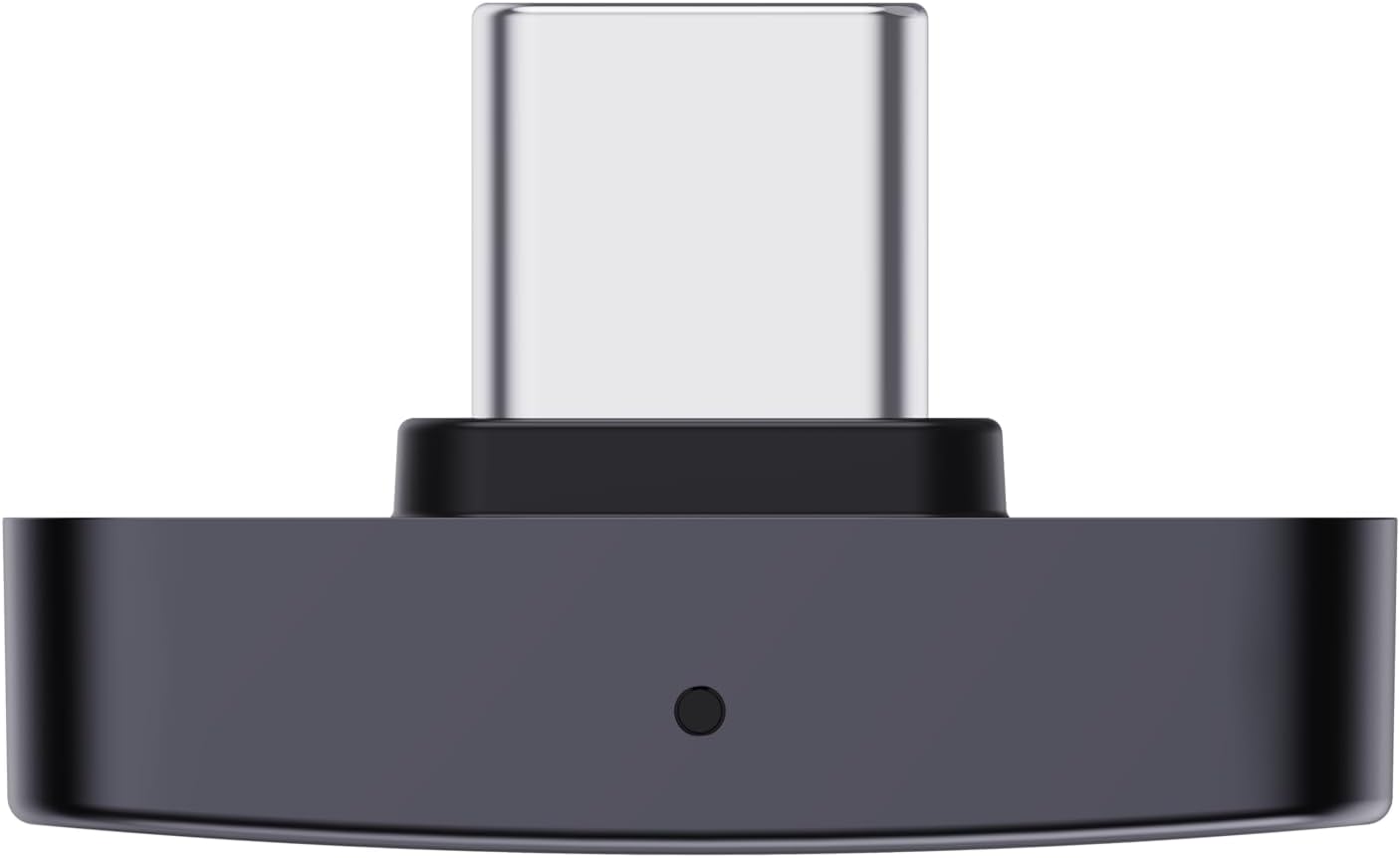 Questyle QCC Dongle Pro, bottom view with LED indicator