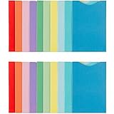 smart safety® TÜV geprüfte RFID Blocker Ausweishülle NFC Kreditkarten Schutzhüllen für Bankkarten, Reisepass, EC Karte, Ausweis, Kreditkarte I 100% Schutz gegen unerlaubtes Auslesen I bunt I 20 Stück