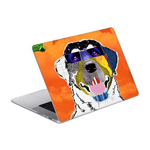 Sticker protection MacBook Pro 14 A2442 contre rayures style artistique Labrador Keck