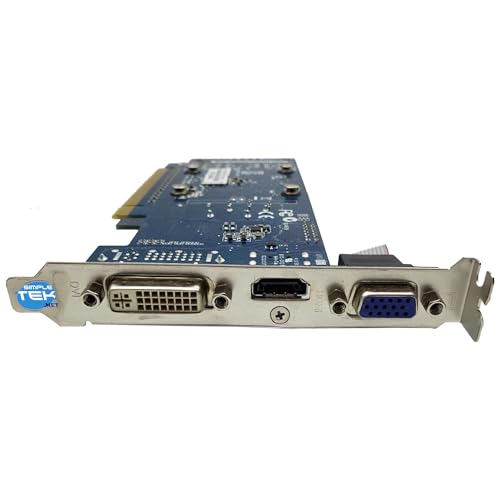 Tarjeta gráfica EN210 1GB DDR3 Simpletek GPU pasiva con salidas HDMI DVI VGA para PC 3
