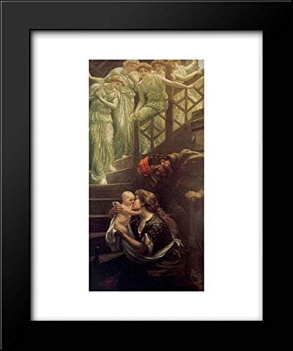 Theheavenly Stair 15x18 Framed Art Print by Arthur Hughes
