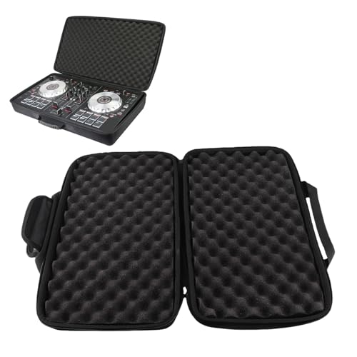 Acouto Torba do przechowywania kontrolera DJ Przenośny etui do przenoszenia dla DDJ FLX4 400 SB2 SB3 RB kontrolerów z podwójnym kanałem DDJ-SB2 DDJ-RB DDJ-FLX4 Torba na kanał Przeznaczona do