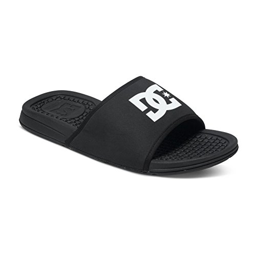 DC Men's Bolsa Slide Sandal, Black, 7 M US