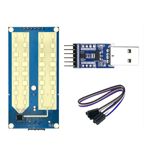 JMT LD2451 24G Vehicle Status Monitoring Sensor Module Vehicle Ranging and Speed Measurement Millimeter Wave Ra·DAR Adapter (Module Test Kit)