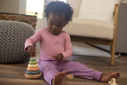 Hanes Unisex Pure Comfort French Terry Joggers, Girl and Baby Boy Pants, 2-Pack4