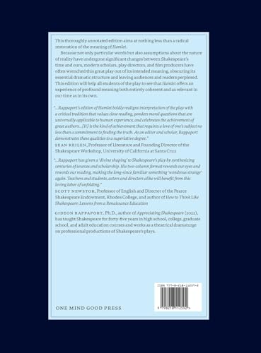 William Shakespeare's Hamlet, Edited and Annotated by Gideon Rappaport
