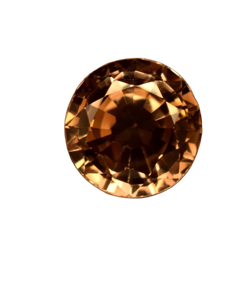 Saphir naturel 10 mm rond facetté pour fabrication bague pendentif collier DIY
