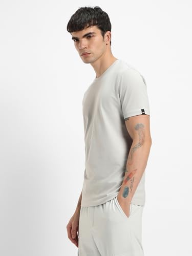 Image of Bewakoof Men's 100% Cotton Solid Regular Fit Half Sleeve Round Neck T-Shirt | Tshirt for Men Cotton| Casual Wear | Street Wear