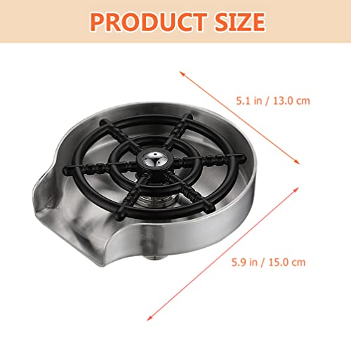 DOITOOL Lave-bouteille haute pression pour robinet en verre - Accessoires de bar - Rincez les résidus en quelques secondes pour évier de cuisine – Image 3