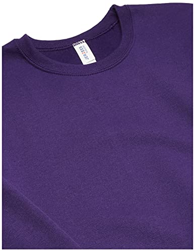 Jerzees Youth Fleece Crew Sweatshirt, Deep Purple, X-Large2