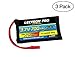 (3 Pack) Lectron Pro 3.7V 700mAh 30C Lipo Battery with JST Connector for LaTrax Alias Quadcopter