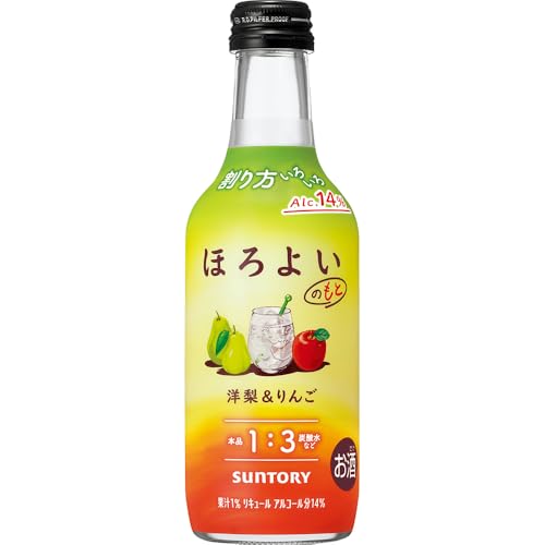 ほろよいのもと 洋梨＆りんご 250ml [ サントリー 濃縮カクテル ]