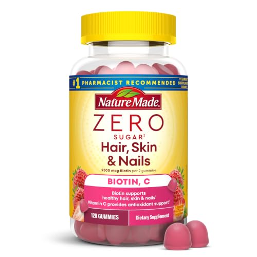 Nature Made Zero Sugar Hair Skin Nails Gummies