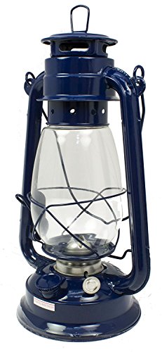Blackspur Large Paraffin Oil Hurricane/Storm Camping Lantern (Colours May Vary)