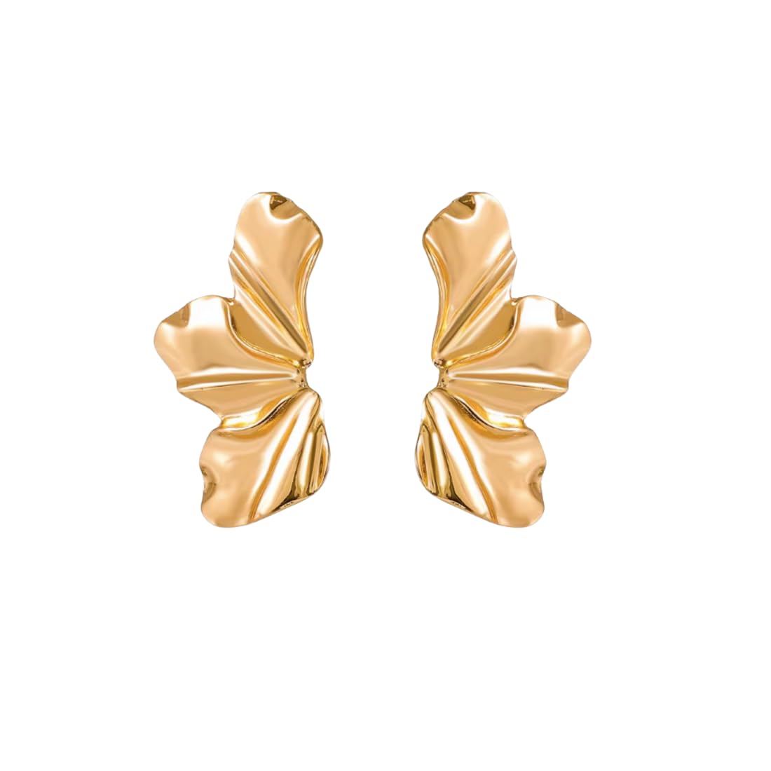 Nilus collections Elegant Gold Circle Earrings with Pearl Accent | gift for her | Gifts For Women & girls.-image-46