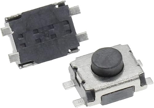 Miniatura 4 de TONONE Micro Switch 100PCSLOT 3 * 4 * 2 mm SMD Switch 4 Pin Touch Micro Switch Tact Push Button Switches 3x4x2H Mini Buttons