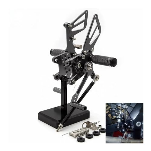 Repose-pieds de moto arrière et support passager pour balades en Suzuki SV GSXR - 2