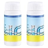 IWIDYA Sbloccatubo Ultra Potente per Lavandini e Scarichi, Schiuma Attiva che Elimina le Ostruzioni in Cucina e Bagno, Per Lavello e Tubazioni, 2 x 110 g