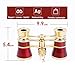 Yourelexit® Opera Glasses Binoculars 3X25 Lorgnette Theater Glasses Optical BK9 Mini Compact Lightweight Built-in Foldable Vintage for Adults Women Men in Musical Concert Cinema