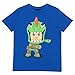 Produktbild Fortnite Flossing Rex T Shirt, Kinder, 128-182, Königsblau, Offizielle Handelsware
