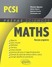 Download Maths PCSI Conforme au Programme 2013 PDF
