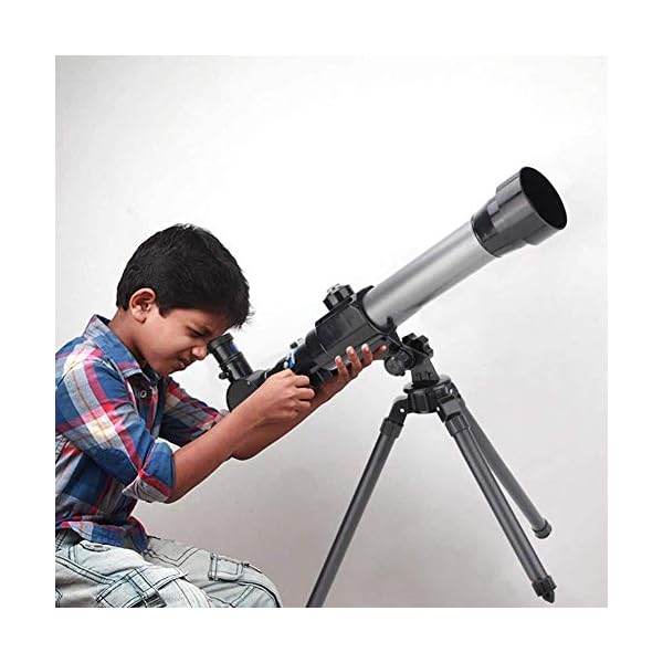 GREATY Teleskope für Kinder Anfänger, 60mm HD Astronomisches Refraktor Starterteleskop mit verstellbarem Stativ… – Bild 3