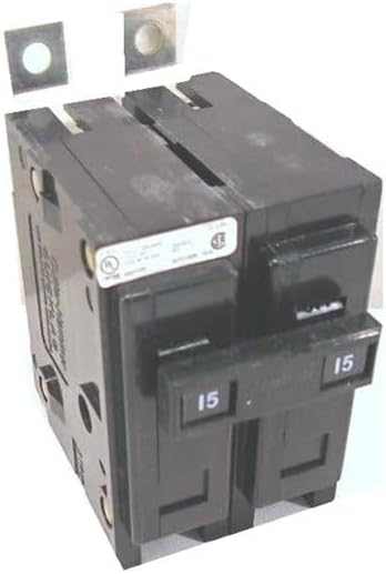 Eaton Cutler-Hammer CHQBHW2015 C-H QBHW2015 15A 2P QBHW BRKR, Black