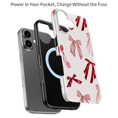 Esdot Cute Case for iPhone 16 Plus,Compatible with Magsafe,Trendy Floral - image 3