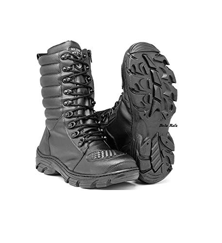 Coturno Bota Militar Tático Língua Impermeável - 277