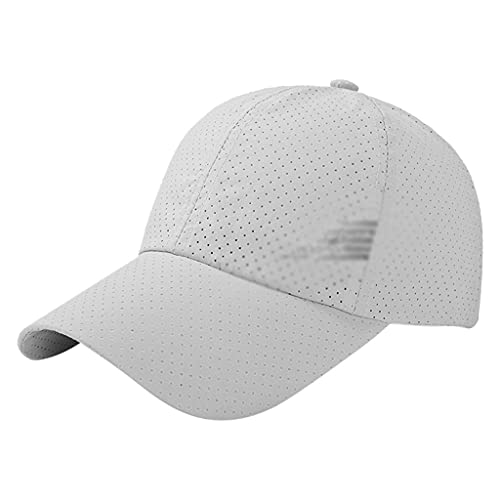 Casquette de baseball en mesh patchwork léger et respirant modèle unisexe été YXWYXWA