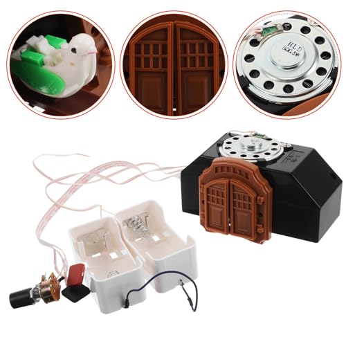 Reloj de pared silencioso negro Balacoo con mecanismo de reparacion de plastico para oficina 8