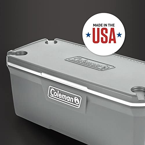 Image of Coleman Classic Series Insulated Portable Cooler, Leak-Resistant Outdoor Hard Cooler Keeps Ice up to 5 Days, 52 /70 /120 /150 Quart