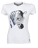 bibi und tina shirt 98 pflegeleicht HKM SPORTS EQUIPMENT Bibi & Tina T-Shirt -Bibi&Tina Zebra-, weiß, 158/164