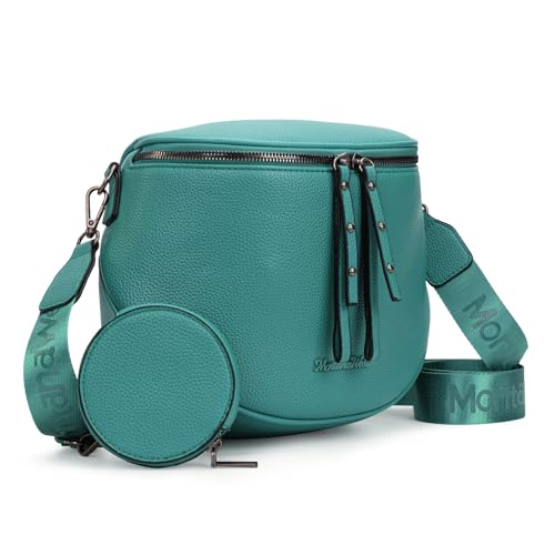 Image of Montana West Crossbody Bag for Women, Large Bum Bag Purse Soft Vegan Leather Travel Fanny Pack with Coin Purse