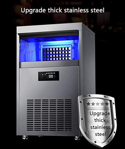 WHJ-Ice maker Freistehende Gewerbliche Eismaschinewohnungen Und BüRos , 80kg Gewerbliche Eismaschine Teestube GroßE Und… – Bild 5
